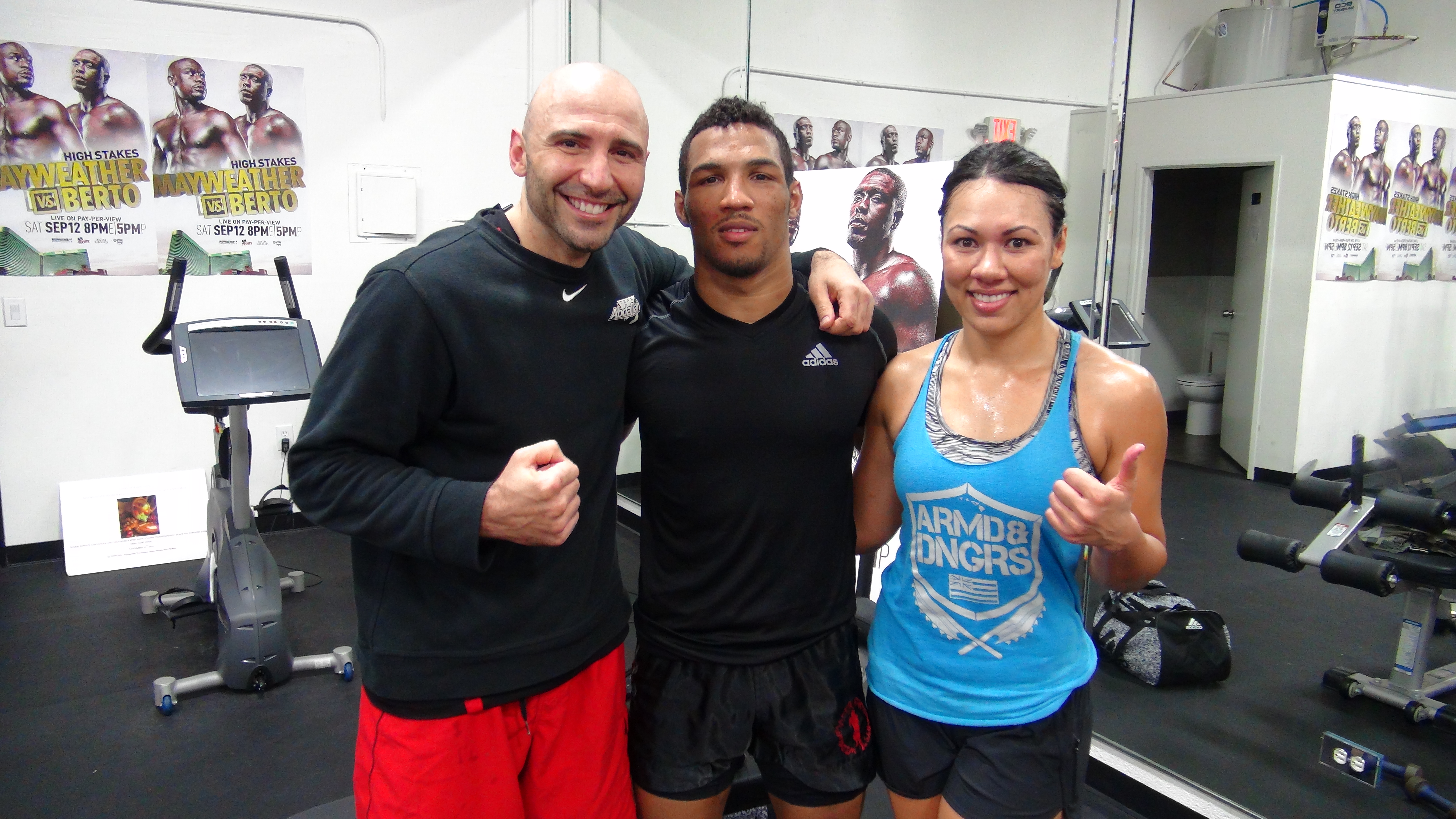 MMA fighters Kevin Lee & Raquel Pa'aluhi