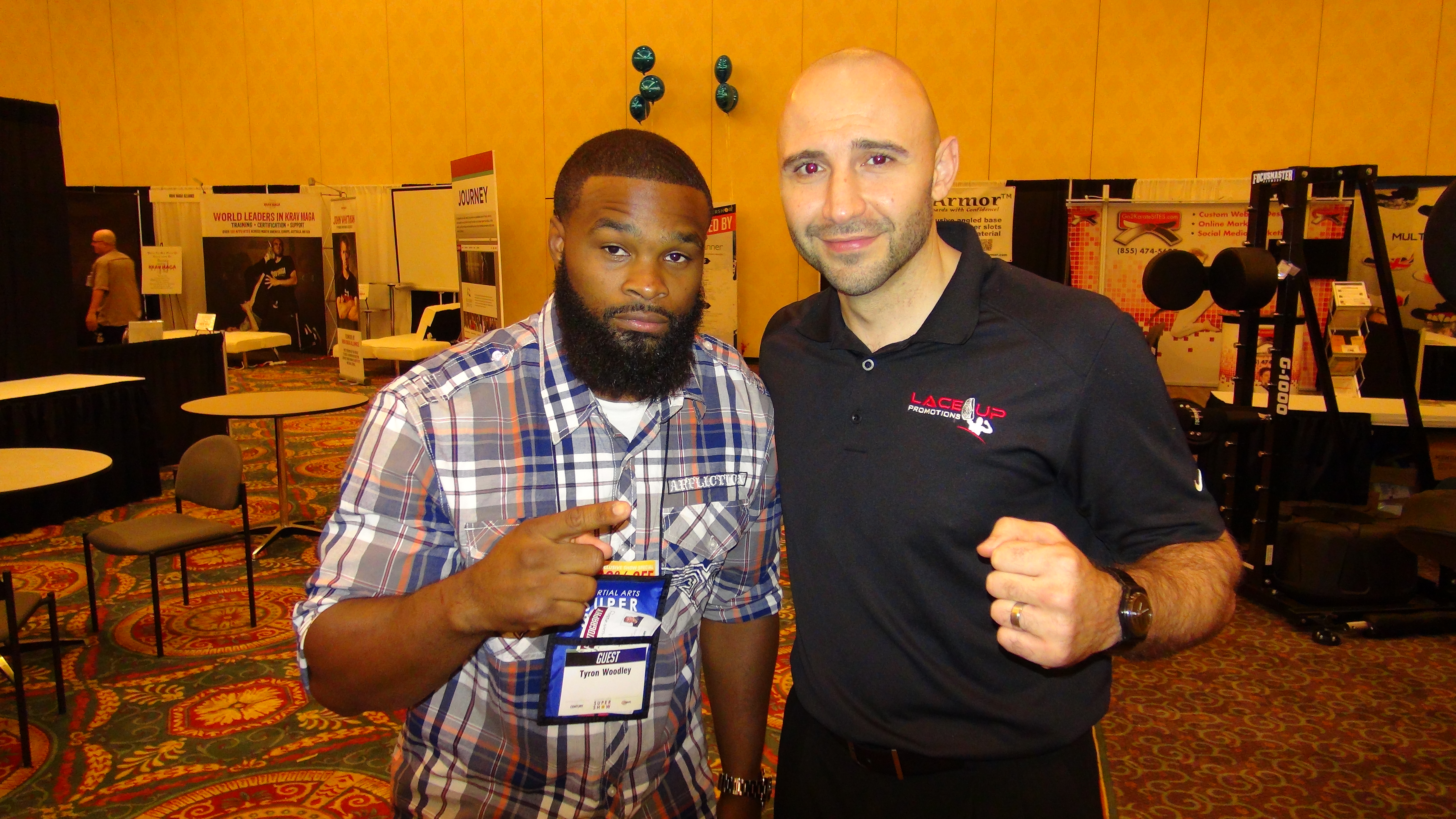 w/ UFC Champ Tyron Woodley